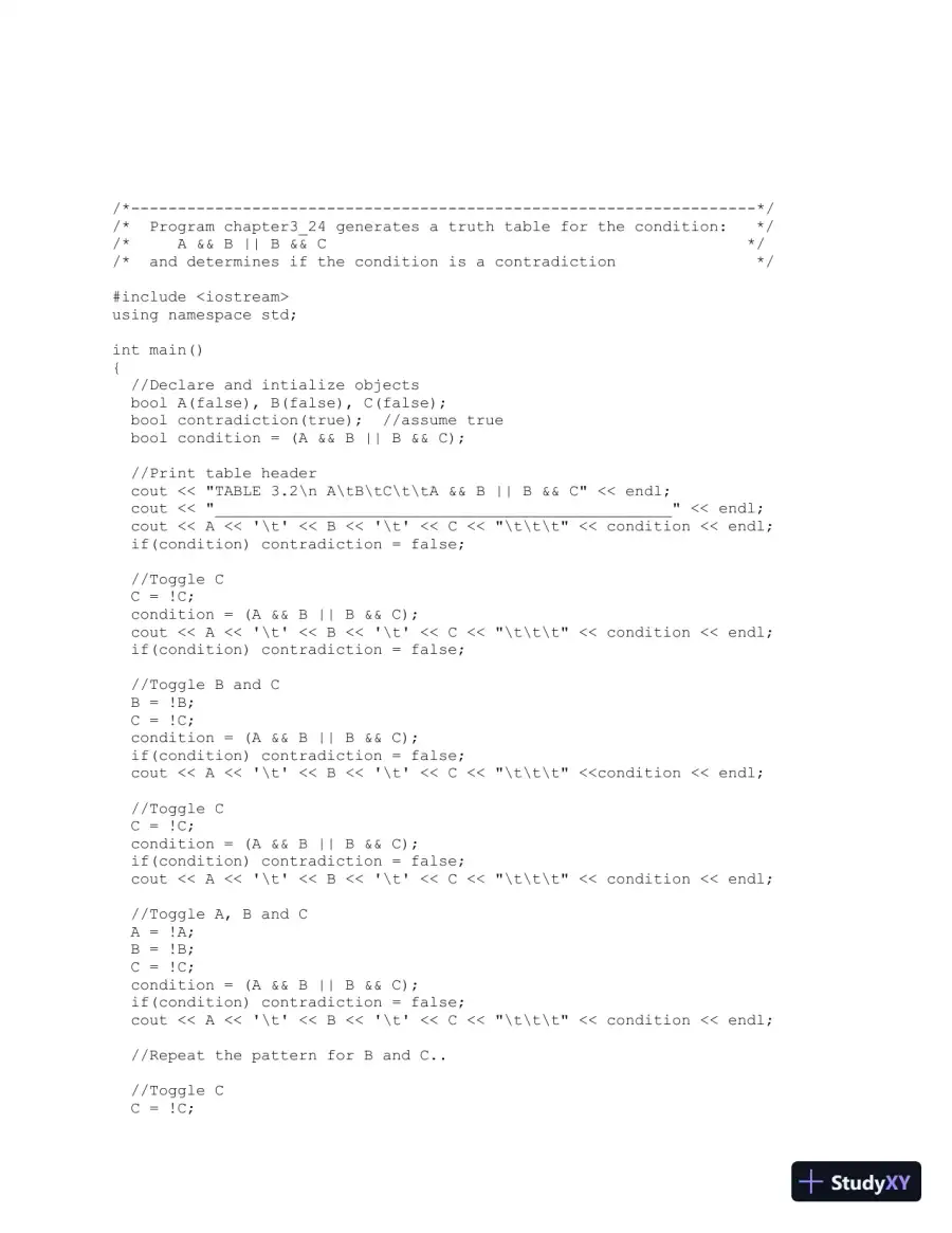 Solution Manual for Engineering Problem Solving With C++, 4th Edition, page 20