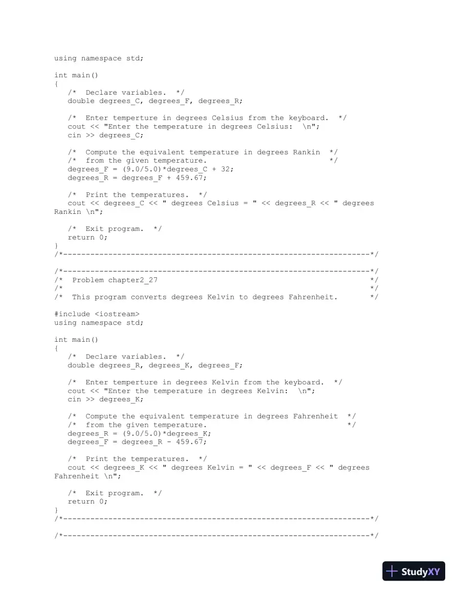 Solution Manual for Engineering Problem Solving With C++, 4th Edition, page 6