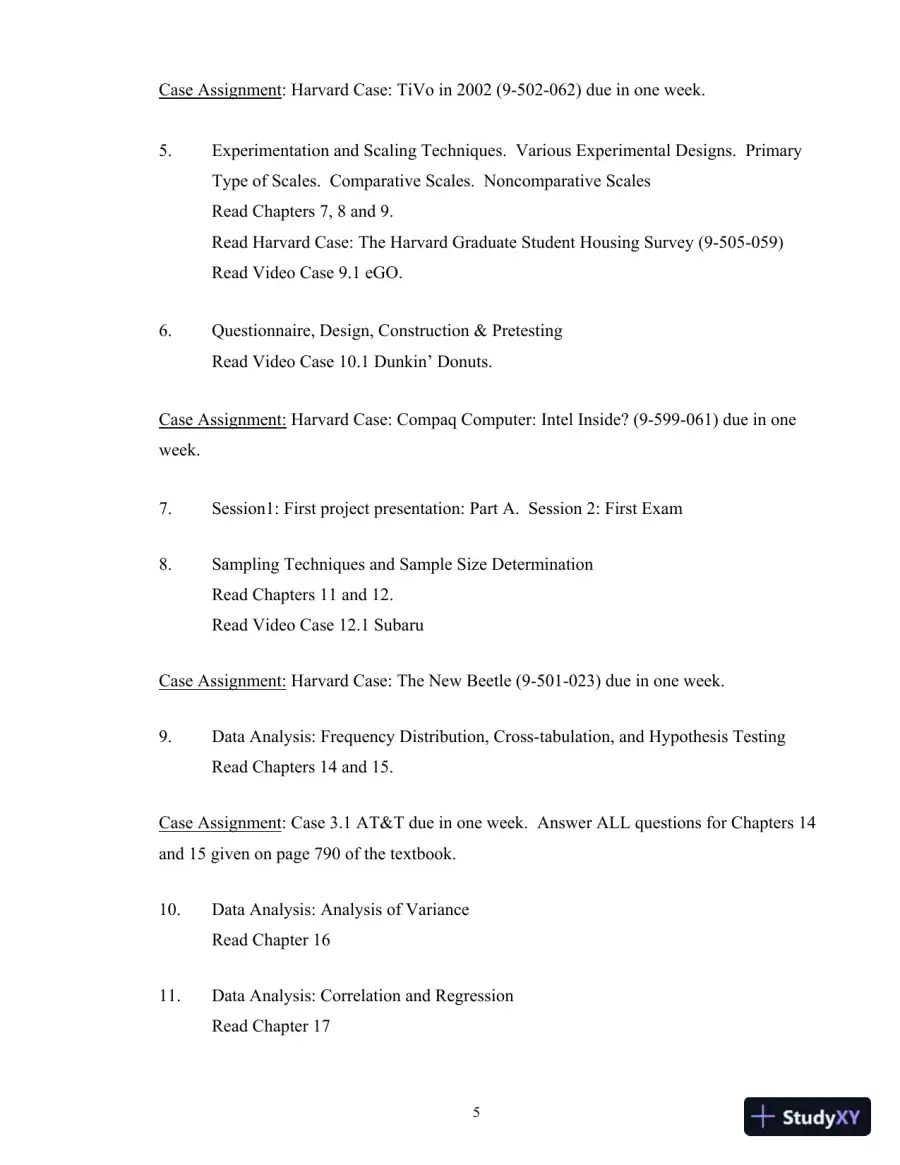 Marketing Research: An Applied Orientation, 7th Edition Solution Manual, page 7