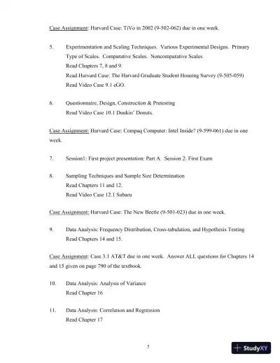 Marketing Research: An Applied Orientation, 7th Edition Solution Manual - Page 7 preview image