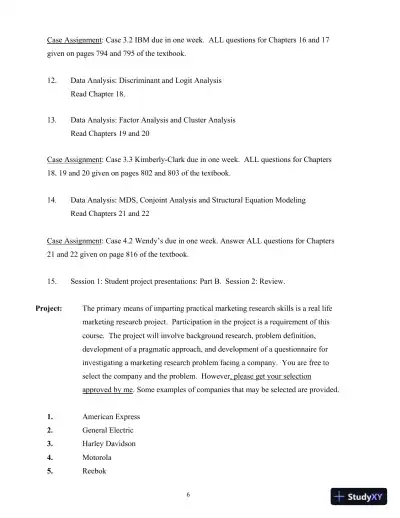 Marketing Research: An Applied Orientation, 7th Edition Solution Manual - Page 8 preview image