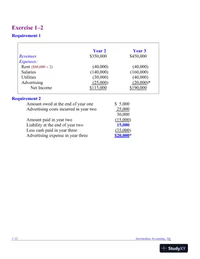 Solution Manual for Intermediate Accounting, 9th Edition - Page 13 preview image
