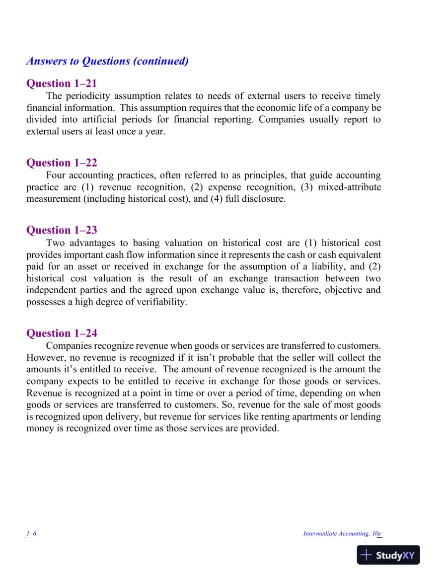 Solution Manual for Intermediate Accounting, 9th Edition, page 7