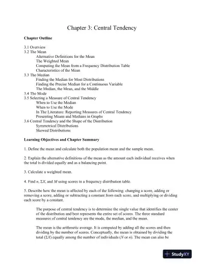 Statistics For The Behavioral Sciences, 10th Edition Solution Manual - Page 15 preview image
