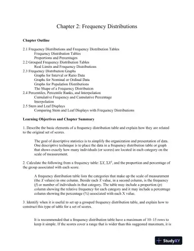 Statistics For The Behavioral Sciences, 10th Edition Solution Manual - Page 8 preview image