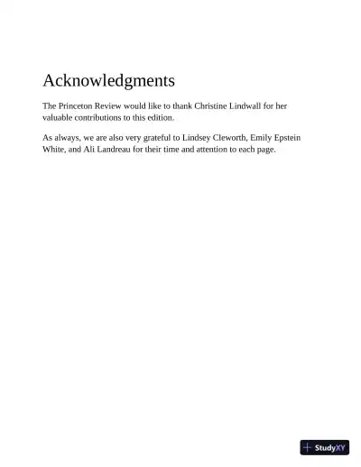 Princeton Review AP U.S. History Premium Prep : 6 Practice Tests (2023) - Page 6 preview image