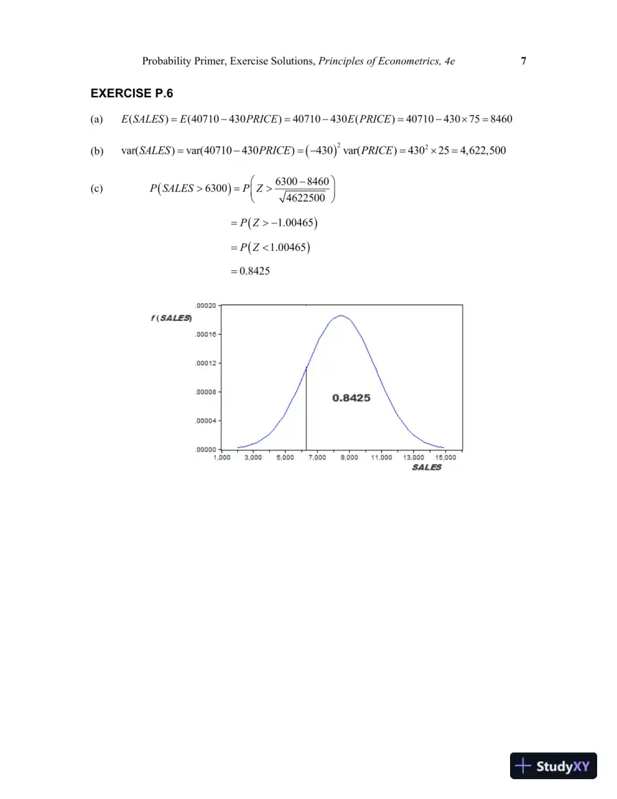 Principles Of Econometrics, 4th Edition Solution Manual, page 10