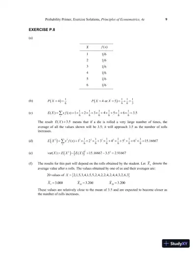 Principles Of Econometrics, 4th Edition Solution Manual - Page 12 preview image