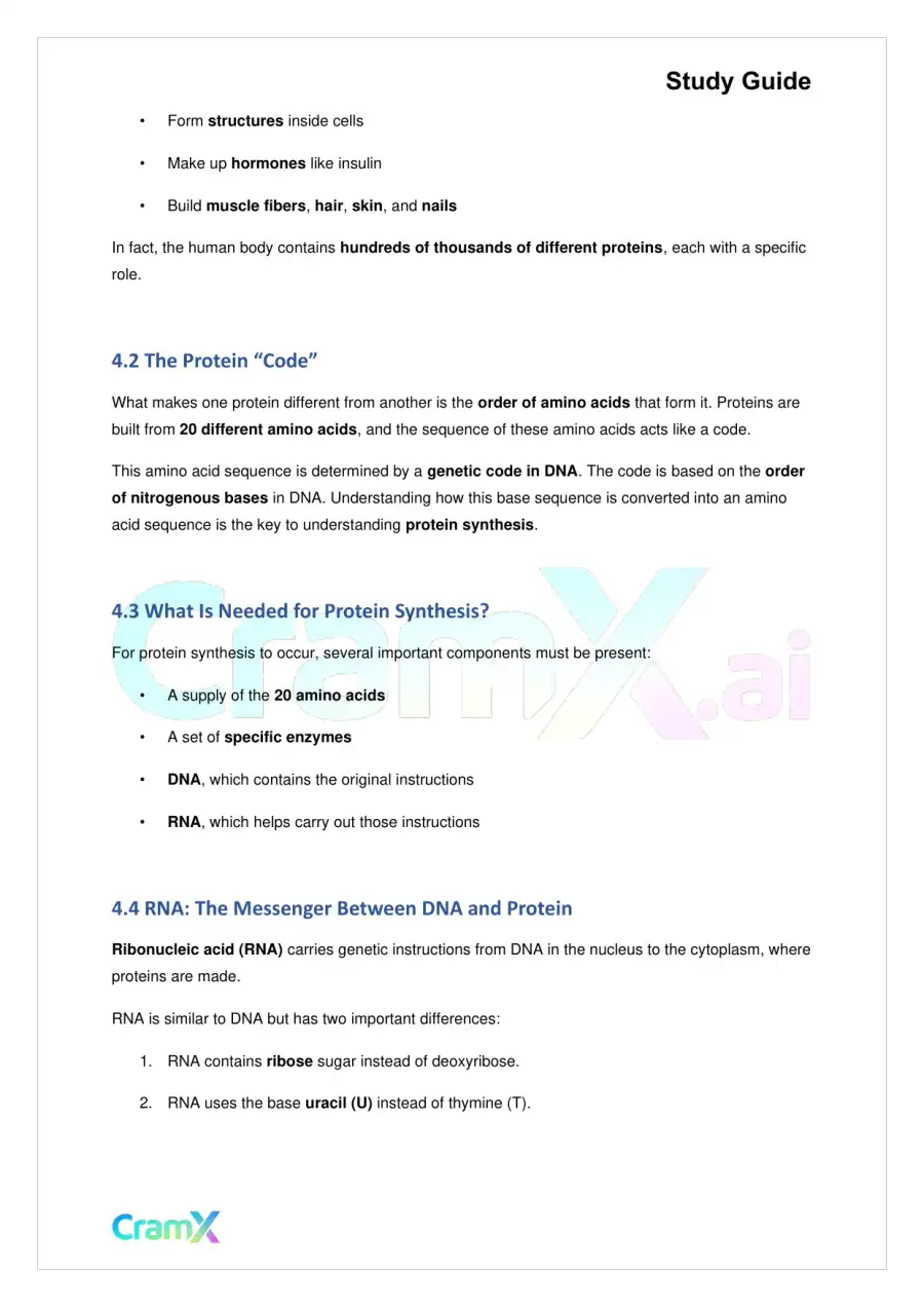 Biology - Gene Expression (Molecular Genetics), page 7