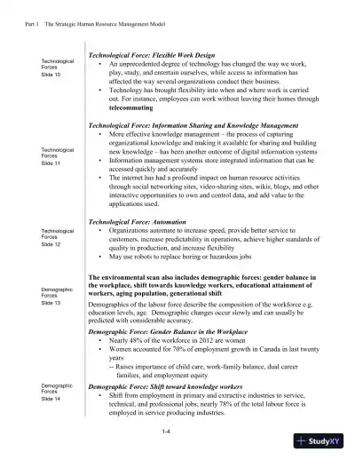 Canadian Human Resource Management, Mixed Media Product, 10th Edition Solution Manual - Page 5 preview image