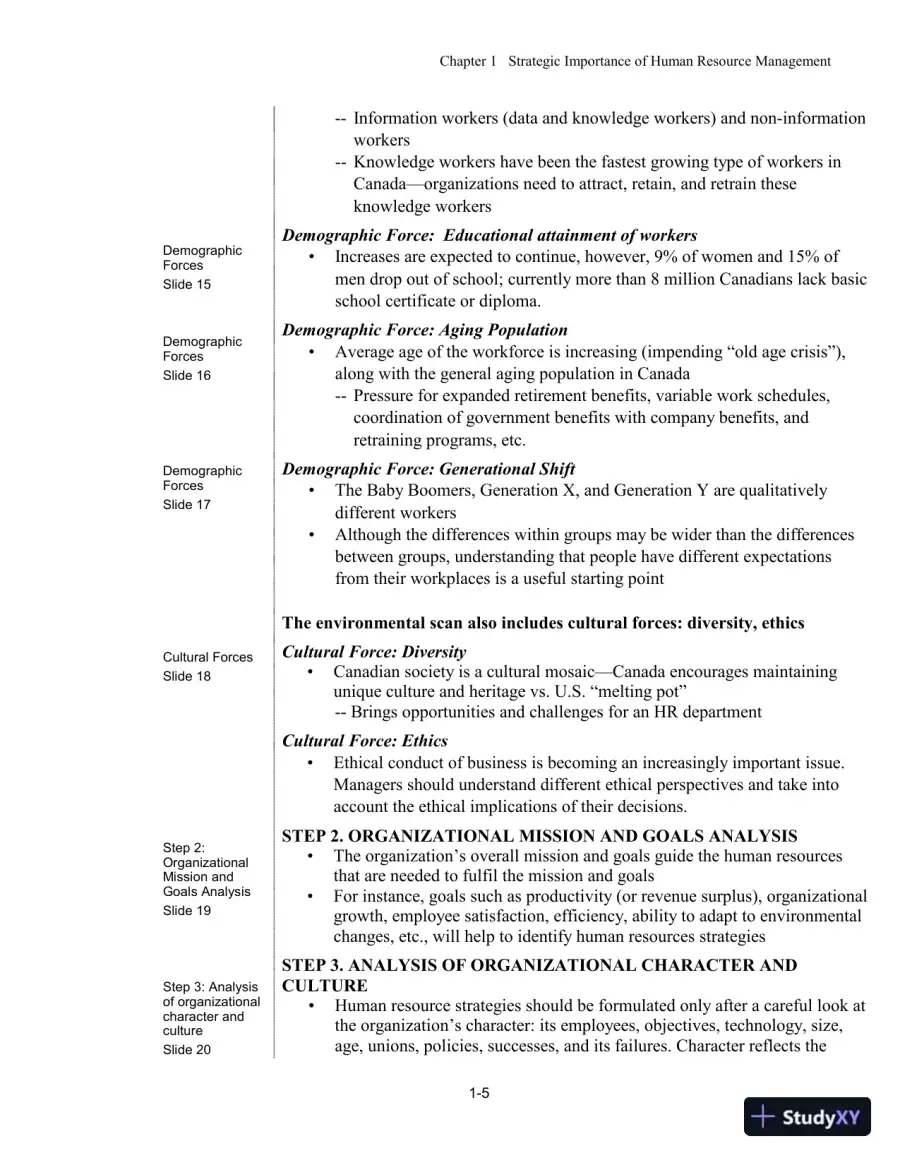 Canadian Human Resource Management, Mixed Media Product, 10th Edition Solution Manual, page 6