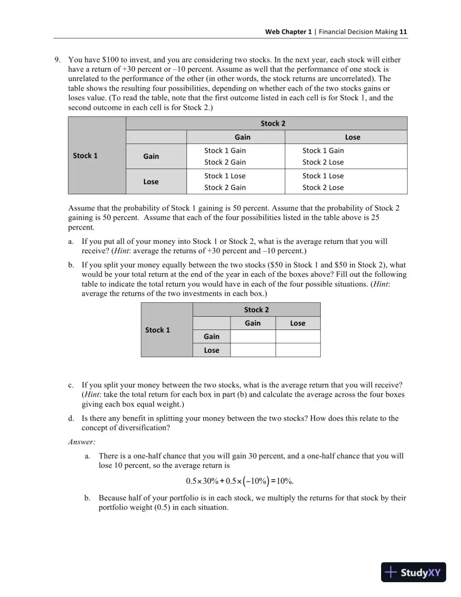 Solution Manual for Macroeconomics, 2nd Edition, page 12