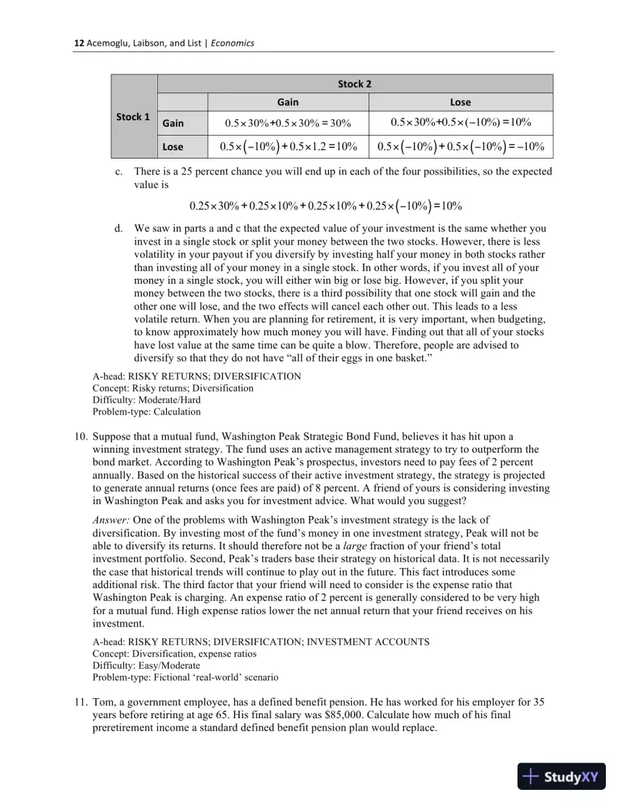 Solution Manual for Macroeconomics, 2nd Edition, page 13