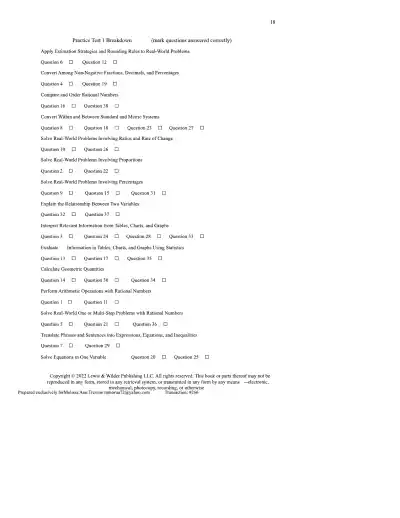 TEAS 7 Math Practice Test Edition 3 - Page 18 preview image