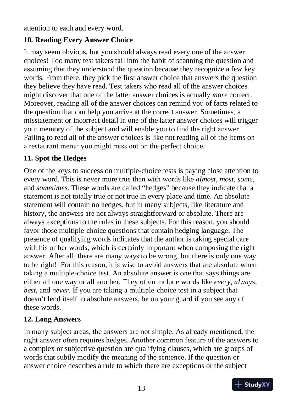 ATI TEAS Study Manual TEAS 6 Study Guide and Practice Test (2020), page 14