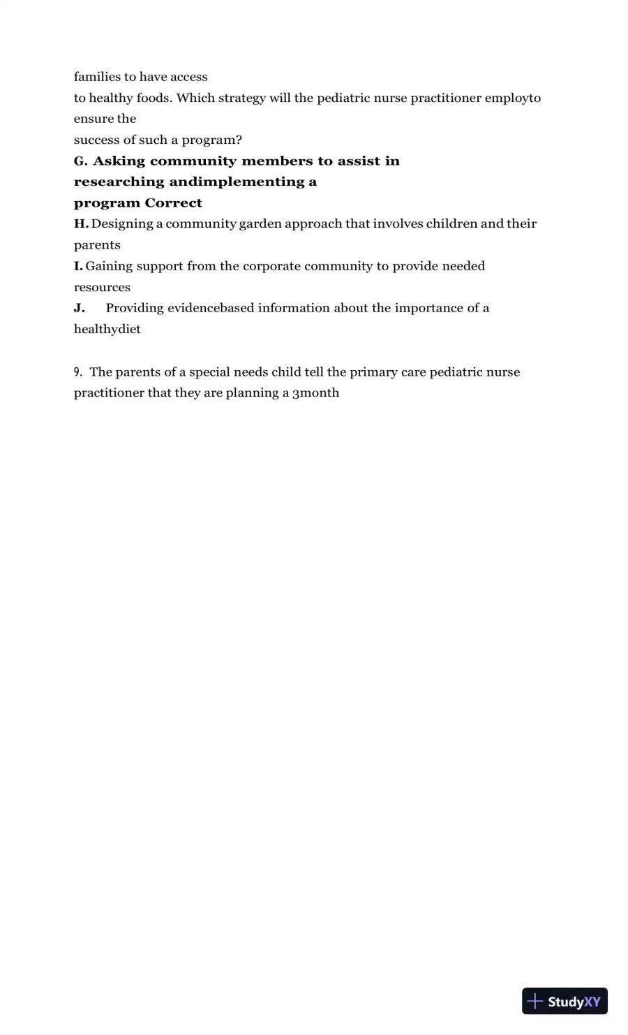 Test Bank for Burns' Pediatric Primary Care, 7th Edition (Chapters 1-46), page 25