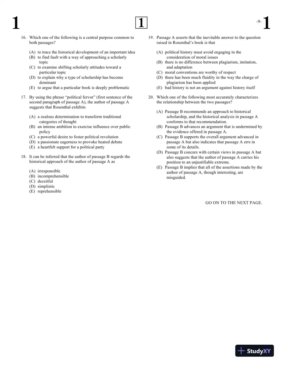 The Official LSAT PrepTest 90: (June 2020 LSAT) (2020), page 10