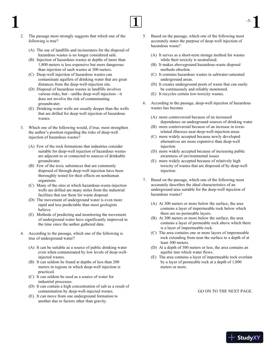 The Official LSAT PrepTest 90: (June 2020 LSAT) (2020), page 6