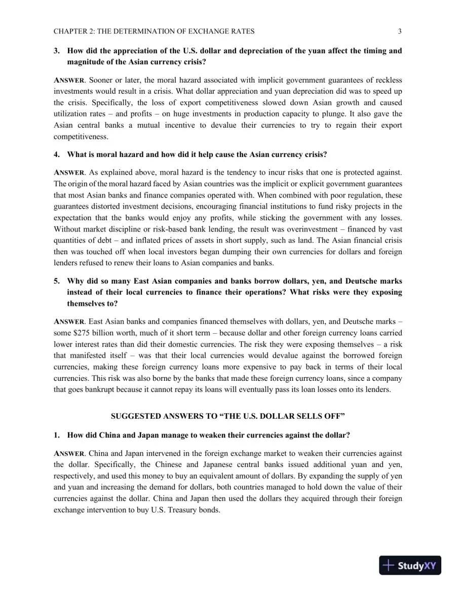 Multinational Financial Management, Study Guide, 6th Edition Solution Manual, page 17