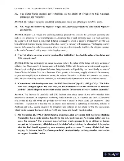 Multinational Financial Management, Study Guide, 6th Edition Solution Manual - Page 21 preview image