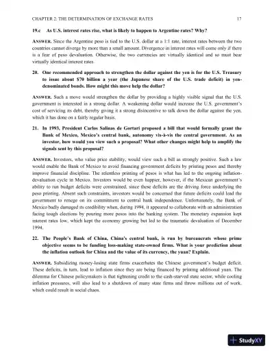 Multinational Financial Management, Study Guide, 6th Edition Solution Manual - Page 31 preview image