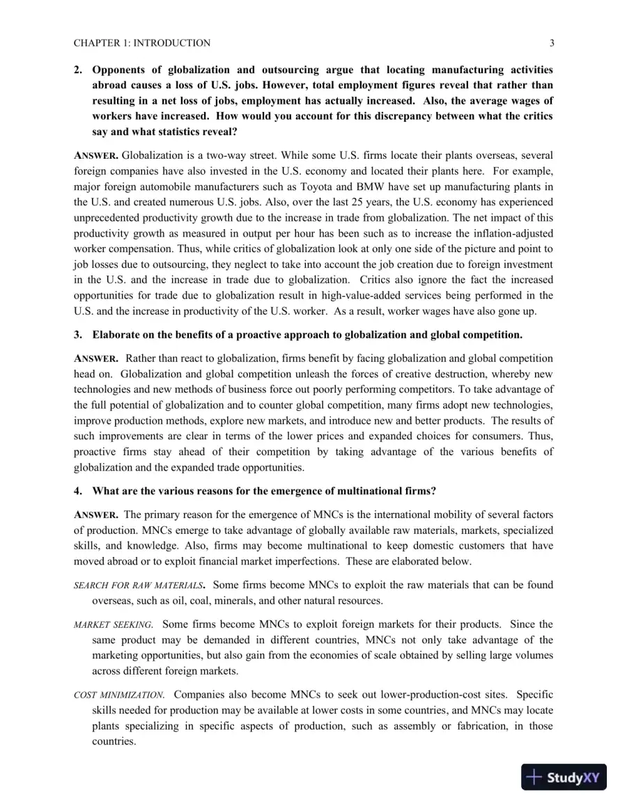 Multinational Financial Management, Study Guide, 6th Edition Solution Manual, page 4
