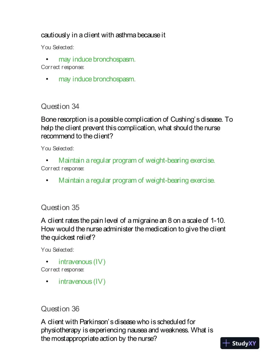 2019 HESI PN Prenatal Exit Exam VI With Answers (160 Solved Questions), page 14