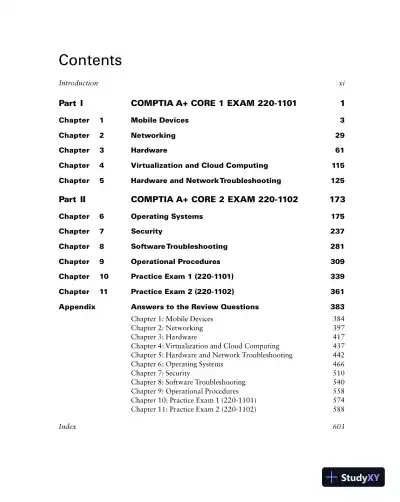 COMPTIA A+ COMPLETE PRACTICE TESTS : core 1 exam 220-1101 and core 2 exam 220-1102. (2022) - Page 12 preview image