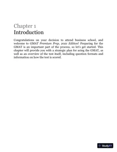 Princeton Review GMAT Premium Prep, 2021: 6 Computer-Adaptive Practice Tests + Review and Techniques (2020) - Page 15 preview image