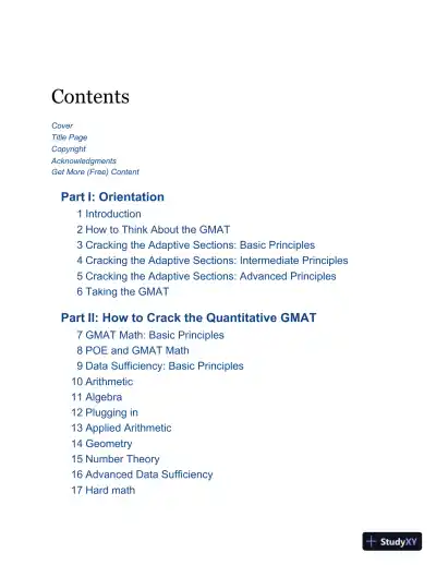 Princeton Review GMAT Premium Prep, 2021: 6 Computer-Adaptive Practice Tests + Review and Techniques (2020) - Page 7 preview image