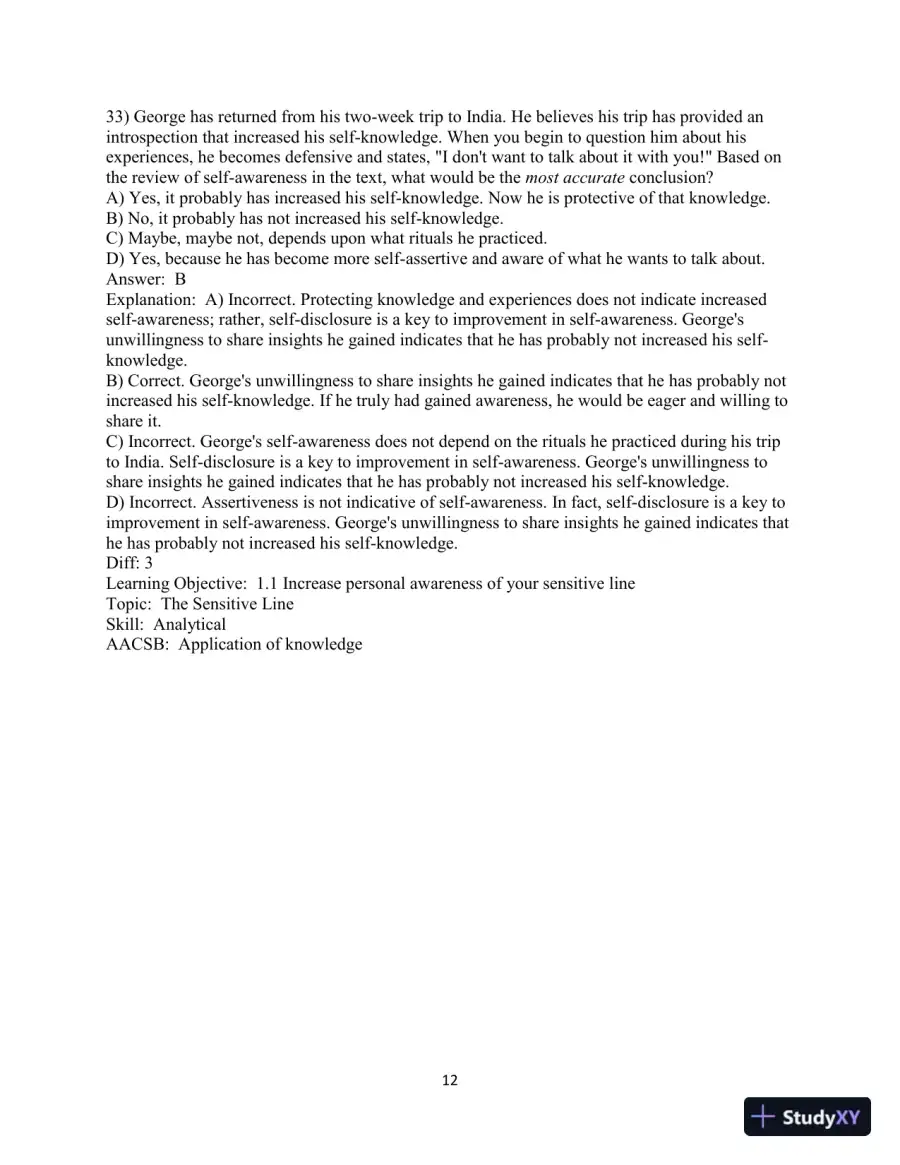 Test Bank for Developing Management Skills, 10th Edition, page 14