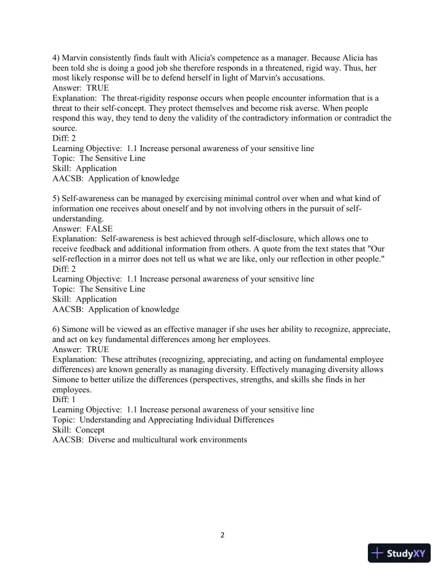 Test Bank for Developing Management Skills, 10th Edition, page 4
