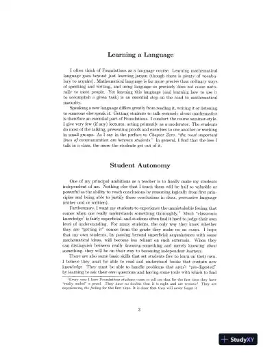 Solution Manual for Chapter Zero: Fundamental Notions of Abstract Mathematics, 2nd Edition - Page 11 preview image