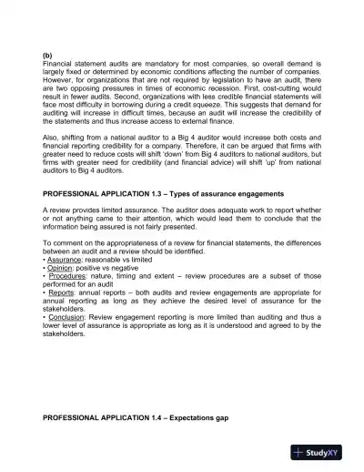 Auditing : A Practical Approach, 2nd Canadian Edition Solution Manual - Page 12 preview image