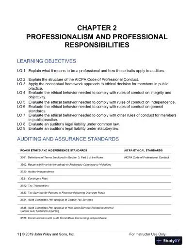 Lecture Notes For Auditing: A Practical Approach with Data Analytics, 1st Edition - Page 14 preview image