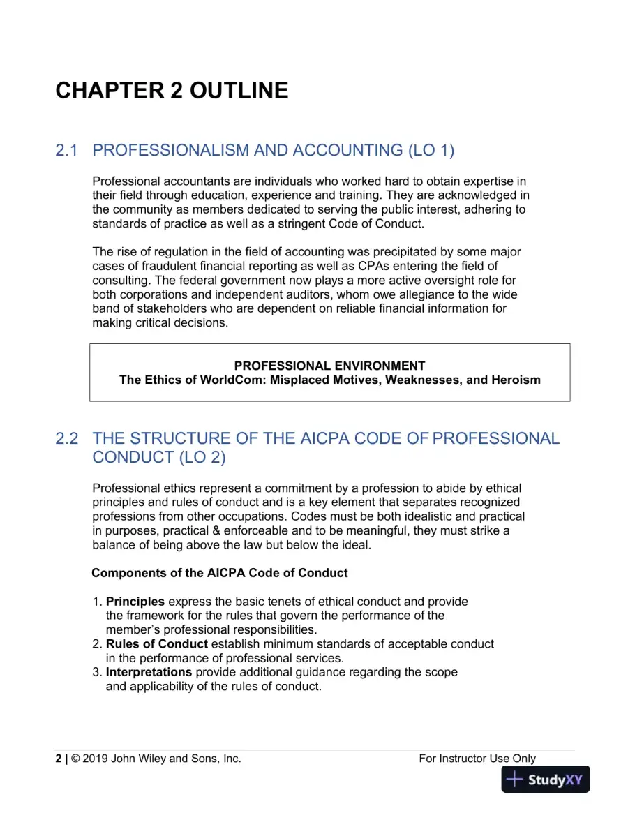 Lecture Notes For Auditing: A Practical Approach with Data Analytics, 1st Edition, page 15