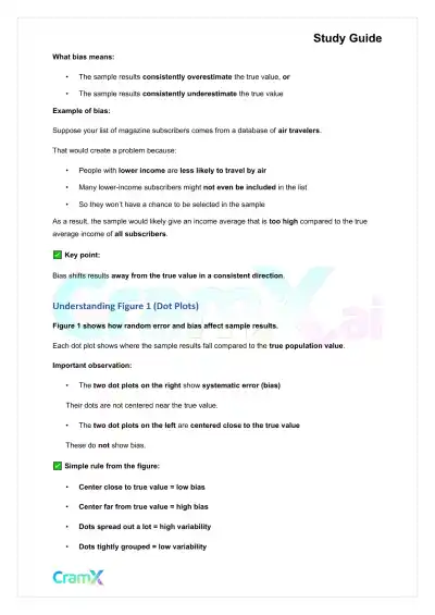 Statistics - Sampling - Page 4 preview image