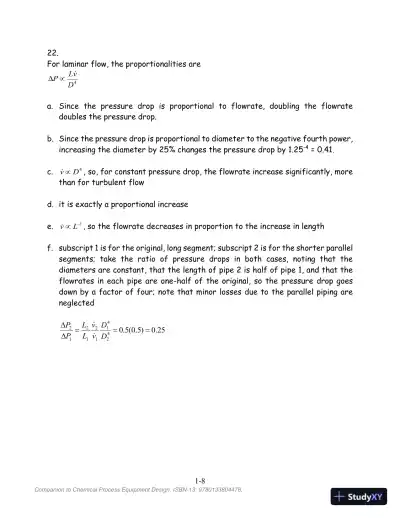 Chemical Process Equipment Design Solution Manual - Page 10 preview image