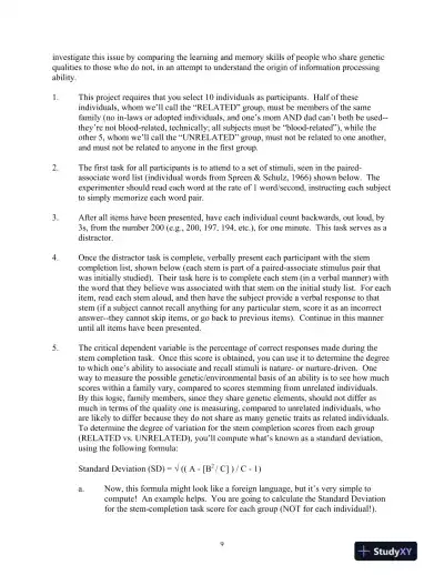 Test Bank for Learning and Memory, 4th Edition - Page 12 preview image