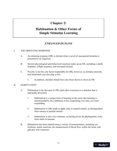 Test Bank for Learning and Memory, 4th Edition - Page 16 preview image