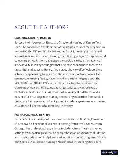 NCLEX-PN Prep 2019: Practice Test + Proven Strategies (2019) - Page 11 preview image