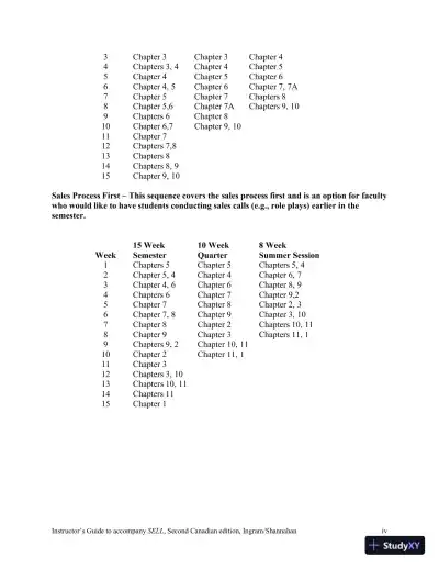 SELL, Canadian Edition Lecture Notes - Page 5 preview image