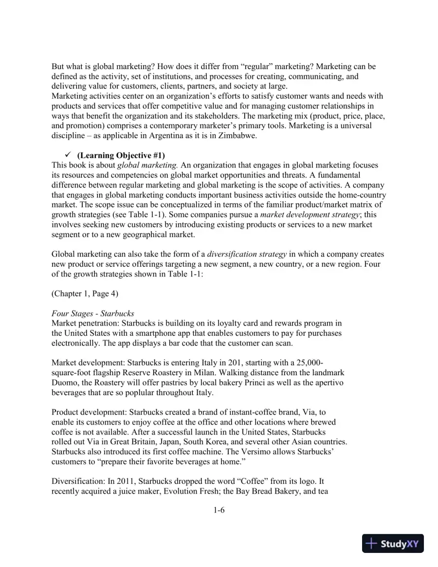 Solution Manual for Global Marketing, 10th Edition, page 8