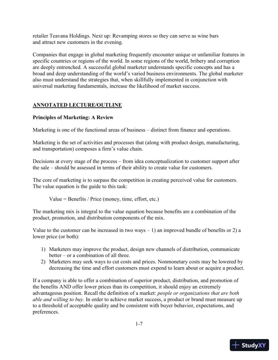 Solution Manual for Global Marketing, 10th Edition, page 9