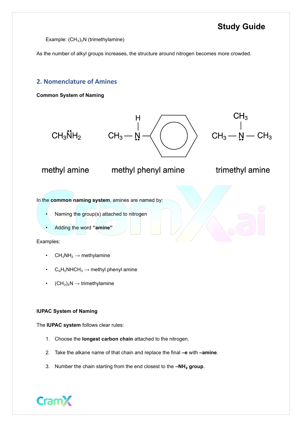 Organic Chemistry II - Amines - Page 2 preview image