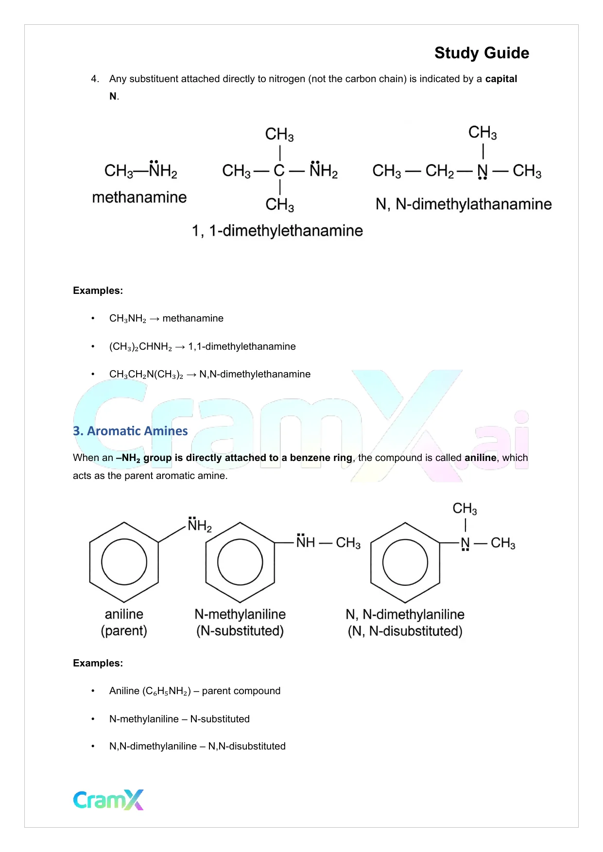 Organic Chemistry II - Amines - Page 3 preview image