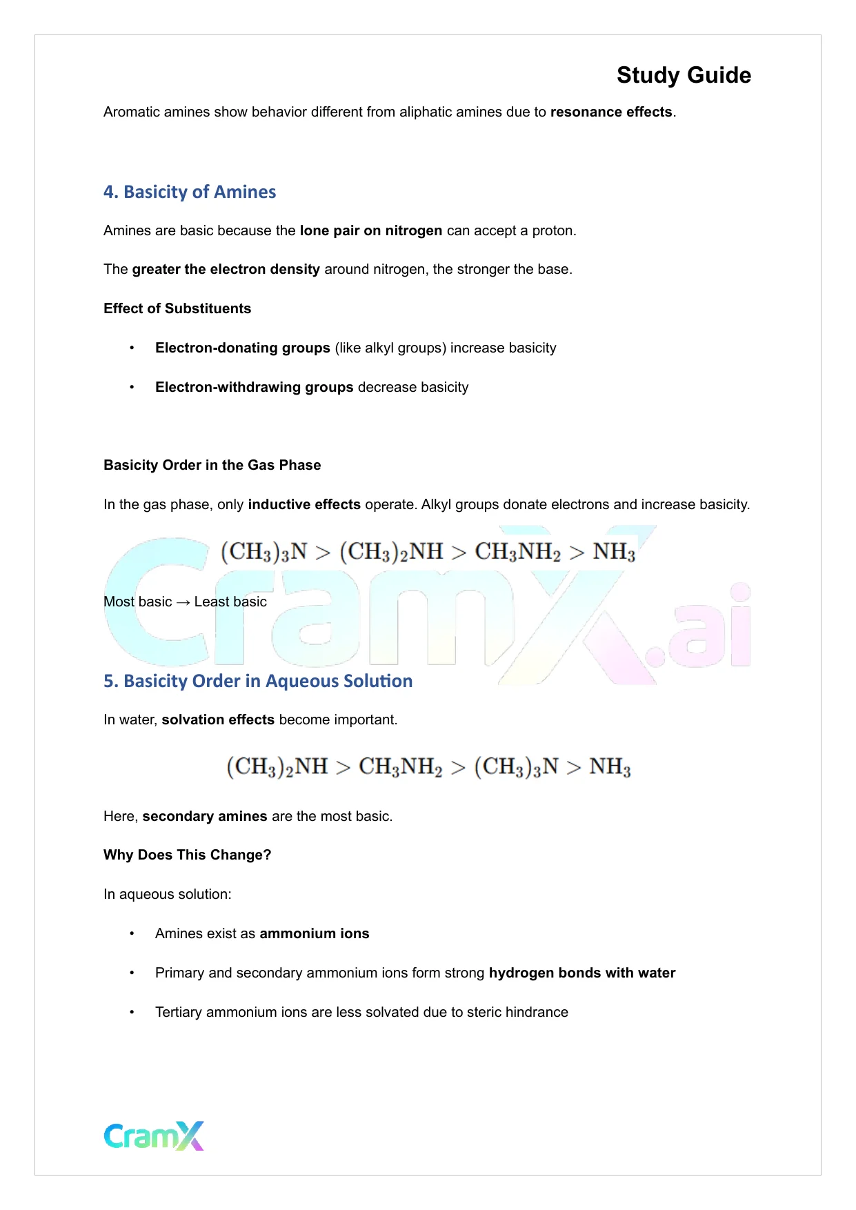 Organic Chemistry II - Amines - Page 4 preview image
