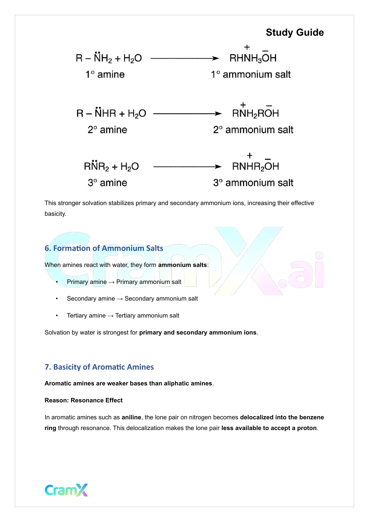 Organic Chemistry II - Amines - Page 5 preview image