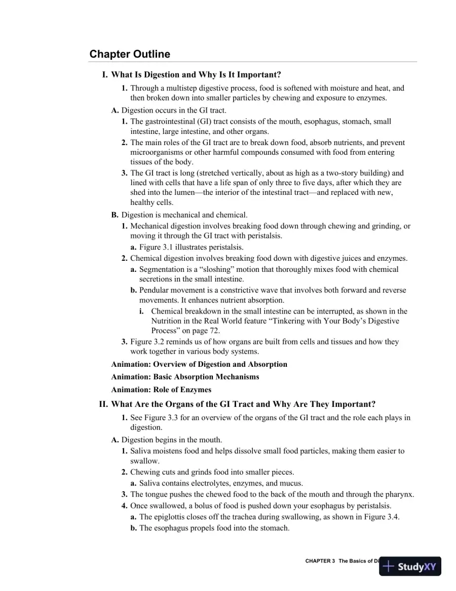 Class Notes for Nutrition and You, 4th Edition, page 25