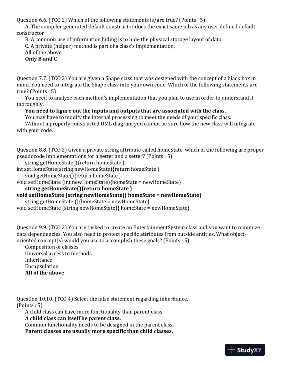 Object-Oriented Programming Concepts and Applications, page 3